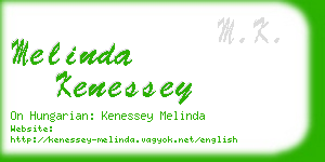 melinda kenessey business card